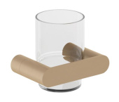 Стаканчик для зубных щеток Nofer Verona золотой (16881.G)