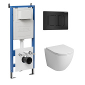 Комплект 3 в 1: инсталляция 900.K31.01.000+клавиша 700.K31.04.21M.21M+унитаз GR-4455S (97.4455S.04.21M)