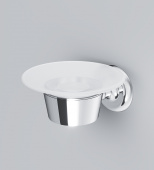 Стеклянная мыльница с настенным держателем AM.PM Like (A8034200)