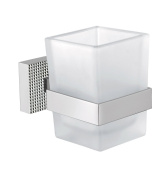 Стакан подвесной CEZARES, стекло матовое, Черный матовый (PRIZMA-TUMS-NOP)