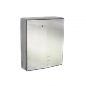 Диспенсер для бумажных полотенец Nofer из нержавеющей стали. Матовый (04046.S) Диспенсер для бумажных полотенец Nofer из нержавеющей стали. Матовый (04046.S)