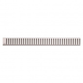 Решетка для лотков AlcaPlast (PURE-650L) нержавеющая сталь глянцевая