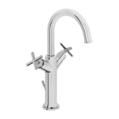 Высокий смеситель Vitra двухвентильный для раковин/чаш Origin Classic для раковины, цвет хром (A42886)