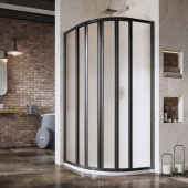 Душевой уголок Ravak Supernova SKKP6-80 см черный профиль, матовое стекло (3204O302ZG) Душевой уголок Ravak Supernova SKKP6-80 см черный профиль, матовое стекло (3204O302ZG)