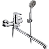 Gappo смеситель хром. д/ван. Ф35. излив 35F. переключение душ - корпус/дивестор/кранбукса (G2236)