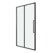 Дверь в нишу 100.K33.02.100.42.00 Cosmo (100*195) графит сатин, стекло прозрачное, 1 место (100.K33.02.100.42.00) Дверь в нишу 100.K33.02.100.42.00 Cosmo (100*195) графит сатин, стекло прозрачное, 1 место (100.K33.02.100.42.00)