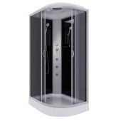 Душ.каб. NG-3512-14LG (1200х800х2150) низкий поддон(13см) стекло ТОНИРОВАННОЕ 3 места (35121433LG)