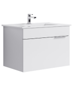 Подвесная тумба Aqwella Brig с одним ящиком с умывальником (Br.01.07/1/W Оскар 75)