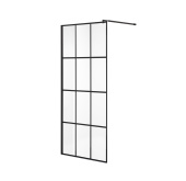 Душ. перегородка NG-685-12 BLACK (120x195), 1 место (NG-685-12BLACK)