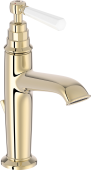 Смеситель Jacob Delafon CLEO 1889 для раковины с д/к, глянцевое золото (E24307-BGG)