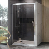 Душевые двери Ravak 10° 10DP2-110 сатин (0ZVD0U00Z1)