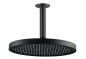 Верхний душ потолочный 260мм AQUATEK, матовый черный (AQ2070MB)