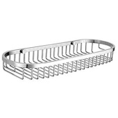 Мыльница в сеточку овальная Nofer 40х355х120 mm (09065.B) Мыльница в сеточку овальная Nofer 40х355х120 mm (09065.B)