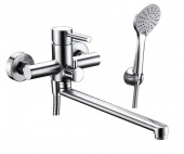 Main 4102L Смеситель для ванны с длинным изливом WasserKRAFT (4102L)