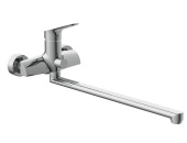 Смеситель Cersanit для ванны FLAVIS с длинным изливом (64093) Смеситель Cersanit для ванны FLAVIS с длинным изливом (64093)