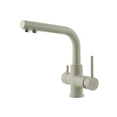 Смеситель для кухни Lemark COMFORT LM3061 с подключением к фильтру питьевой воды, цвет: грей (LM3061PGR)