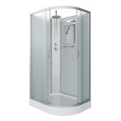 Душ.каб. NG-3312-14LBKT (1200х800х2100-2400) низкий поддон(13см) стекло МАТОВОЕ 3 места (33121423LBKT)