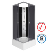 Душ.каб. Niagara Eco E90/26Q/TN/BK (900х900х2000) 4 места (E90/26Q/TN/BK)