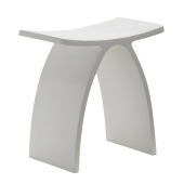 Стульчик для ванной ABBER Stein белый (AS1639)