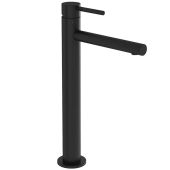 Смеситель Vitra Origin для раковины-чаши, большой, цвет матовый черный (A4255836WTC)