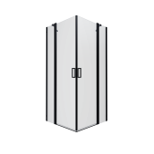 Душевая ширма Тритон Тау-БЛЭК, 90х90, квад. (2 места) (Щ0000054036)