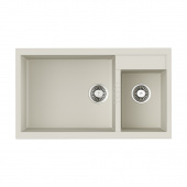 Кухонная мойка Omoikiri Tedori 86-2-LB-WH (4993935)