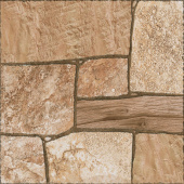 Плитка Cersanit грес глаз. Exterio Бежевый 29,8*29,8 _рельеф 1 \51,12 (16433)