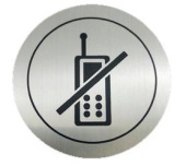 Табличка Nofer выключите звук телефонов (16733.2.S) Табличка Nofer выключите звук телефонов (16733.2.S)