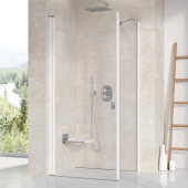 Элемент душевого уголка Ravak Chrome CRV1-90 белый+транспарент (1QV70101Z1)