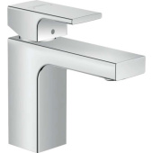 Смеситель для раковины со сливным гарнитуром Hansgrohe Vernis Shape 100 хром (71561000) витринный образец