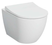 Безободковый подвесной унитаз VitrA Mia Round без сиденья (7510B003-0075)