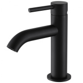 Смеситель ABBER Wasser Kreis для раковины, черный матовый (AF8110B)