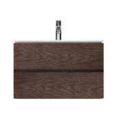 AM.PM Sensation, База под раковину, подвесная, 80 см, ящики, табачный дуб, текстурированная (M30FHX0802TF)