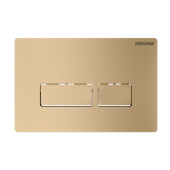Клавиша смыва Grossman Pragma золото матовый (700.K31.03.310.310)
