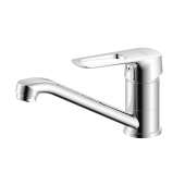 Смеситель Rossinka для раковины с поворотным изливом (RS46-22)