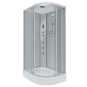 Душ.каб. NG-3312-14LF (1200х800х2150) низкий поддон(13см) стекло МАТОВОЕ 3 места (33121423LF)