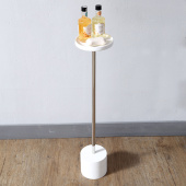 Стойка для ванной комнаты ABBER Stein белая (AS1634)