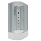 Душ.каб. NG-2310-14RF (1200х800х2150) высокий поддон(40см) стекло МАТОВОЕ 4 места (23101424RF)