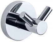 Крючок для ванной двойной Nofer NIZA глянцевый (16852.B)