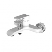 Смеситель для ванны, белый/хром, Calipso, IDDIS (CALSB00i02WA)