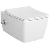 Metropole Rim-Ex безободковый подвесной унитаз Vitra с функцией биде и встроенным смесителем (7672B003-1684)