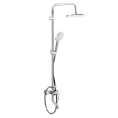 Damixa Jupiter душевая система с ванно-душевым смесителем, хром (977740000)