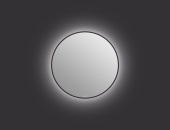 Зеркало Cersanit ECLIPSE smart 60x60 в черной рамке (64146)