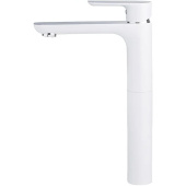 Gappo смеситель бел/хром.д/рак высокий (G1048-2)