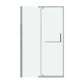 Дверь в нишу 100.K33.03.110.10.00 Pragma (110*195) хром, стекло прозрачное, 1 место (100.K33.03.110.10.00)