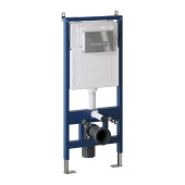 Комплект 3 в 1: инсталляция 900.K31.01.000+клавиша 700.K31.03.100.100 хром глянцевый+унитаз GR-4414S (97.4414S.03.100)