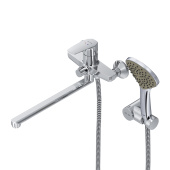 AM.PM Gem, смеситель д/ванны/душа, излив 320 мм, душевой набор, хром, шт. (F90A95000) AM.PM Gem, смеситель д/ванны/душа, излив 320 мм, душевой набор, хром, шт. (F90A95000)