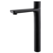 Смеситель ABBER Rund для накладной раковины, черный матовый (AF8711B)