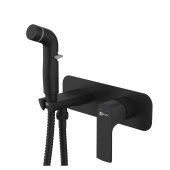 Смеситель Lemark Ursus с гигиеническим душем, встраиваемый (LM7220BL)
