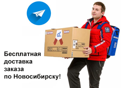 Бесплатная доставка заказа по Новосибирску!
